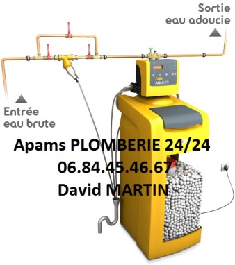 apams plomberie Saint Bonnet de Mure pose et installation d'adoucisseur, le rhone une région calcaire