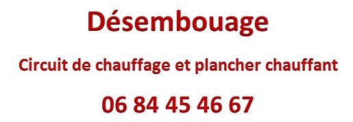 Désembouage de circuit de chauffage et de plancher chauffant Saint Bonnet de Mure... 06 84 45 46 67 David MARTIN